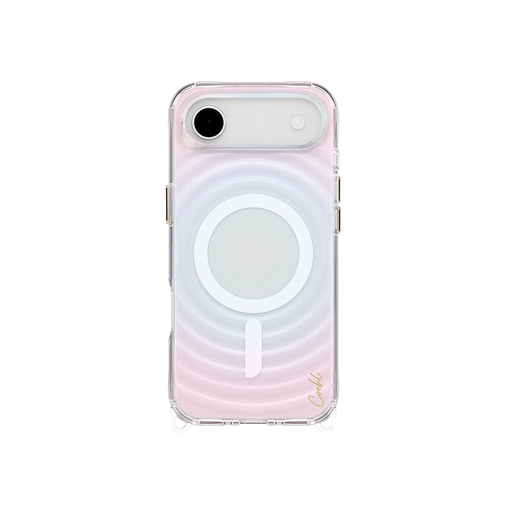 Coehl Vela iPhone 17 Air M-safe Şarj Özellikli Renk Geçişli Kılıf