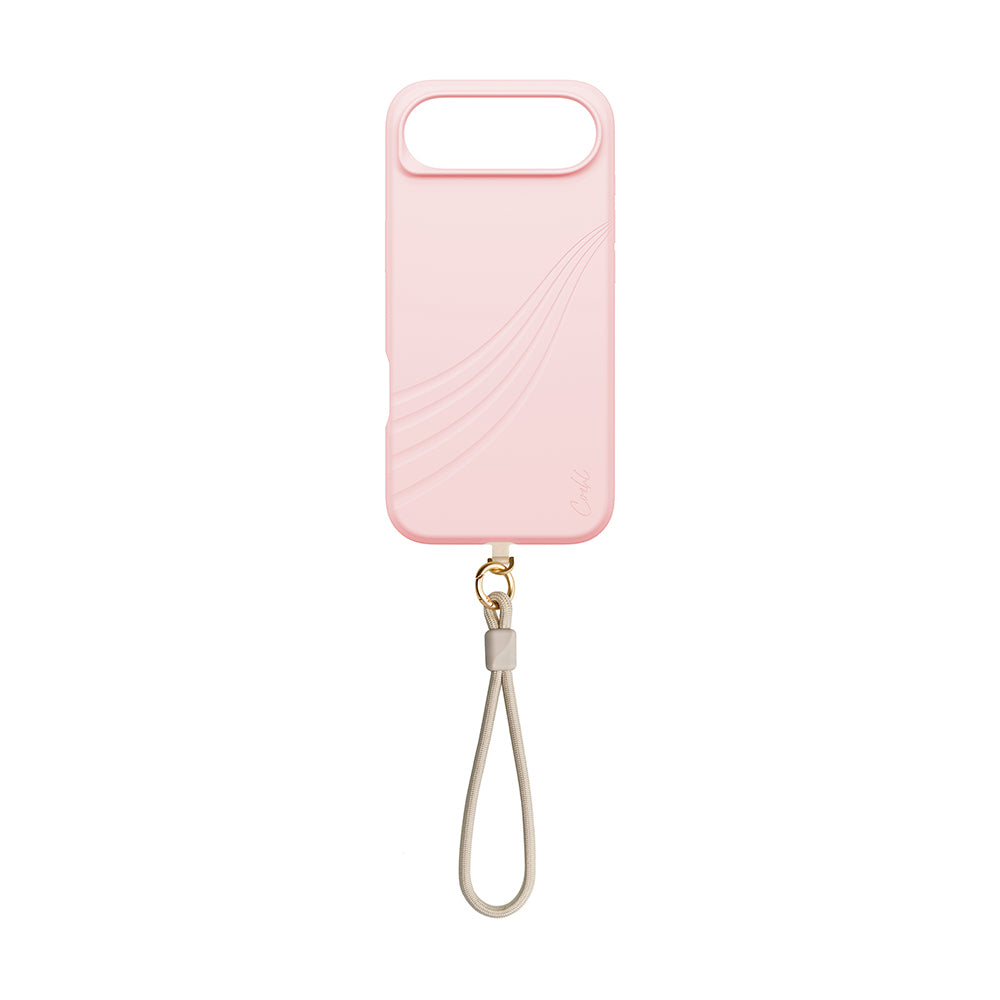 Coehl Serina iPhone 17 Air M-safe Şarj Özellikli Soft Arka Yüzey Askı İpli Kılıf