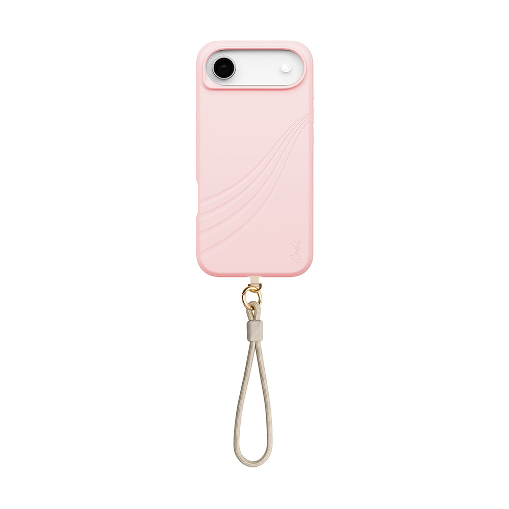 Coehl Serina iPhone 17 Air M-safe Şarj Özellikli Soft Arka Yüzey Askı İpli Kılıf