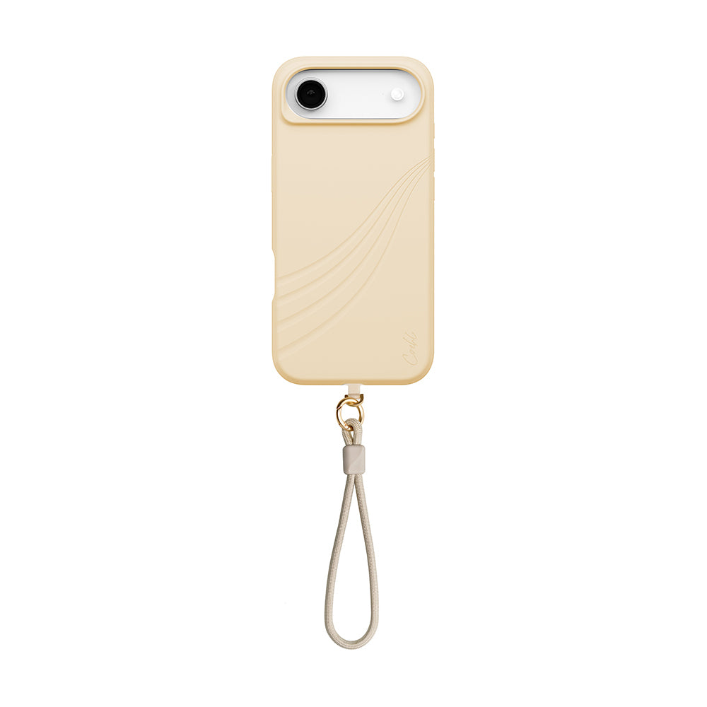 Coehl Serina iPhone 17 Air M-safe Şarj Özellikli Soft Arka Yüzey Askı İpli Kılıf