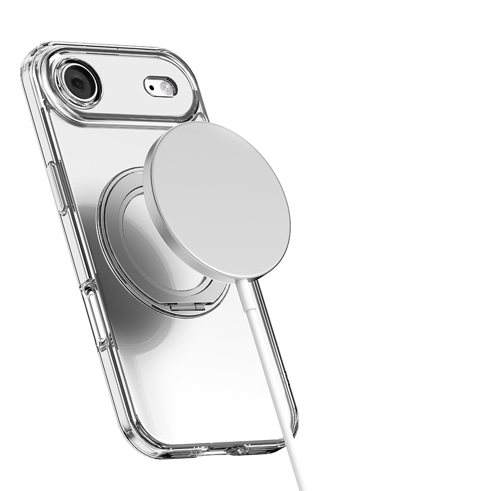 Mutural Fresh Serisi iPhone 17 Air M-safe Şarj Özellikli Standlı Airbag Tasarımlı Kılıf