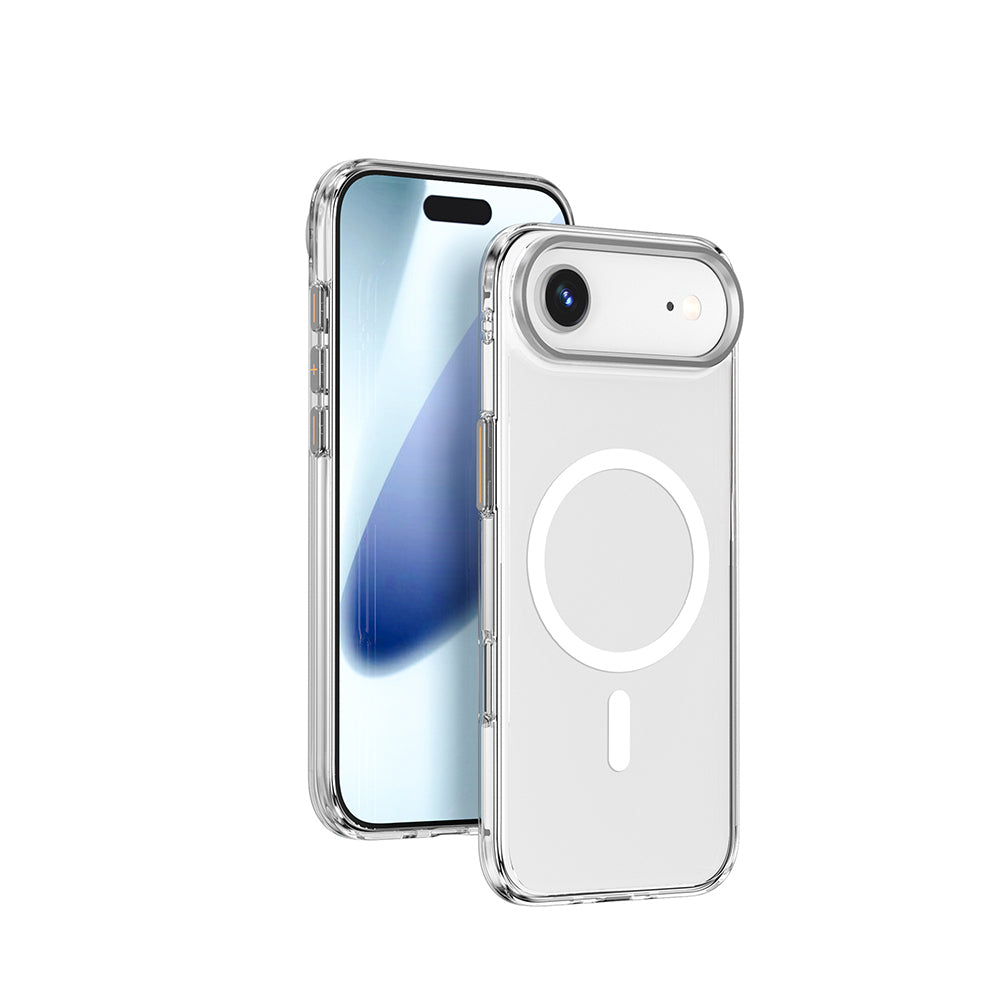 Wiwu YXK-208 Invisible iPhone 17 Air Kılıf M-safe Ultra Sert PC Telefon Kılıfı