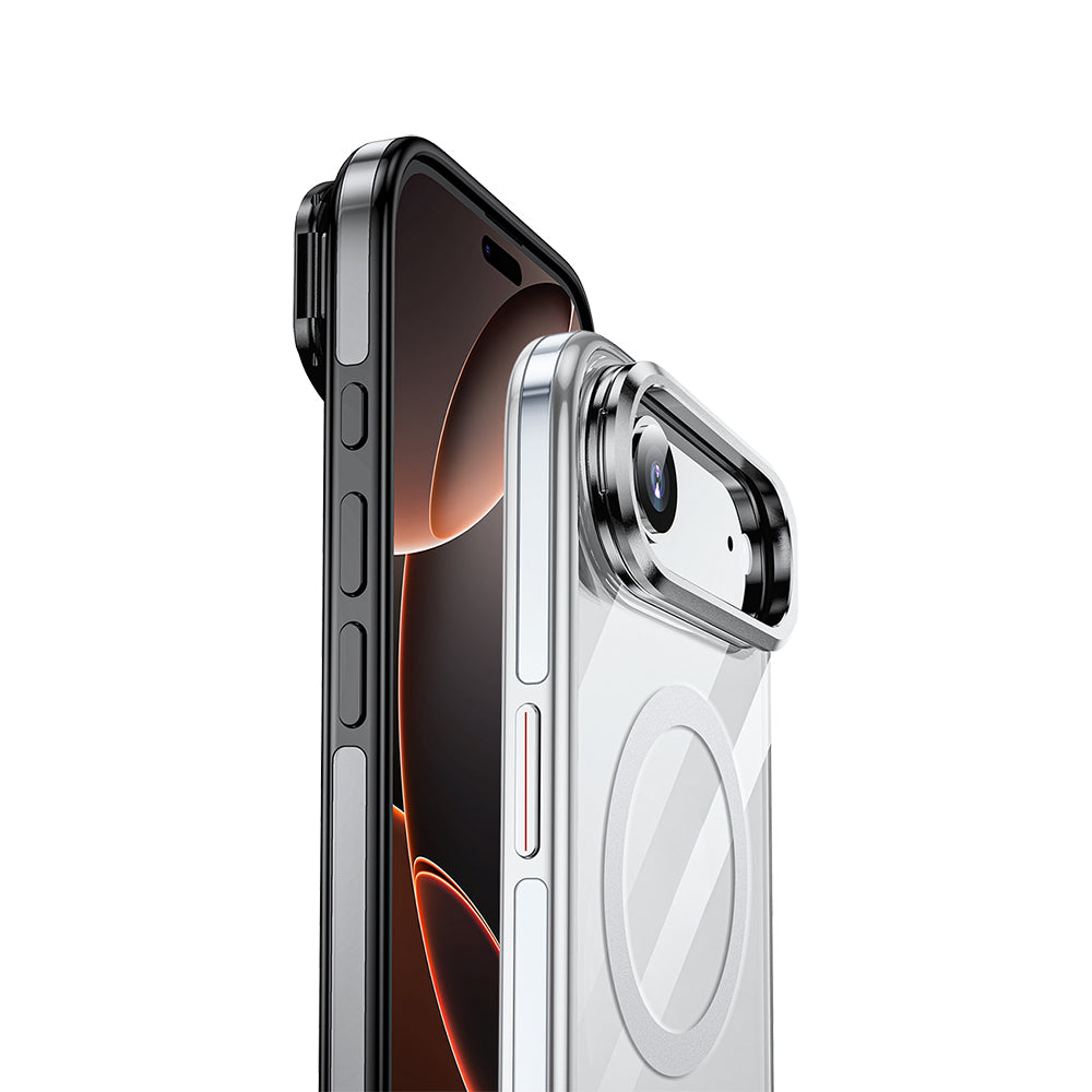 Wlons iPhone 17 Air M-safe Şarj Özellikli Standlı Efsane Kılıf