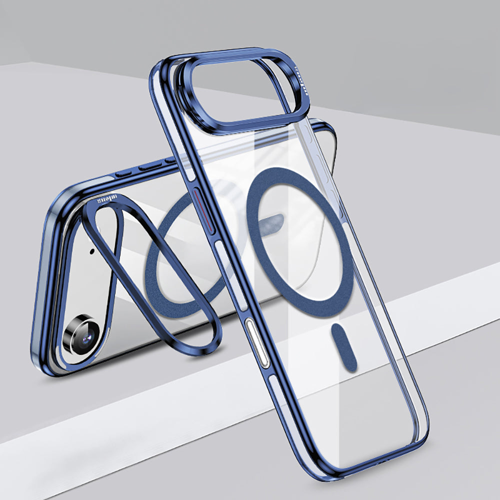 Wlons iPhone 17 Air M-safe Şarj Özellikli Standlı Efsane Kılıf