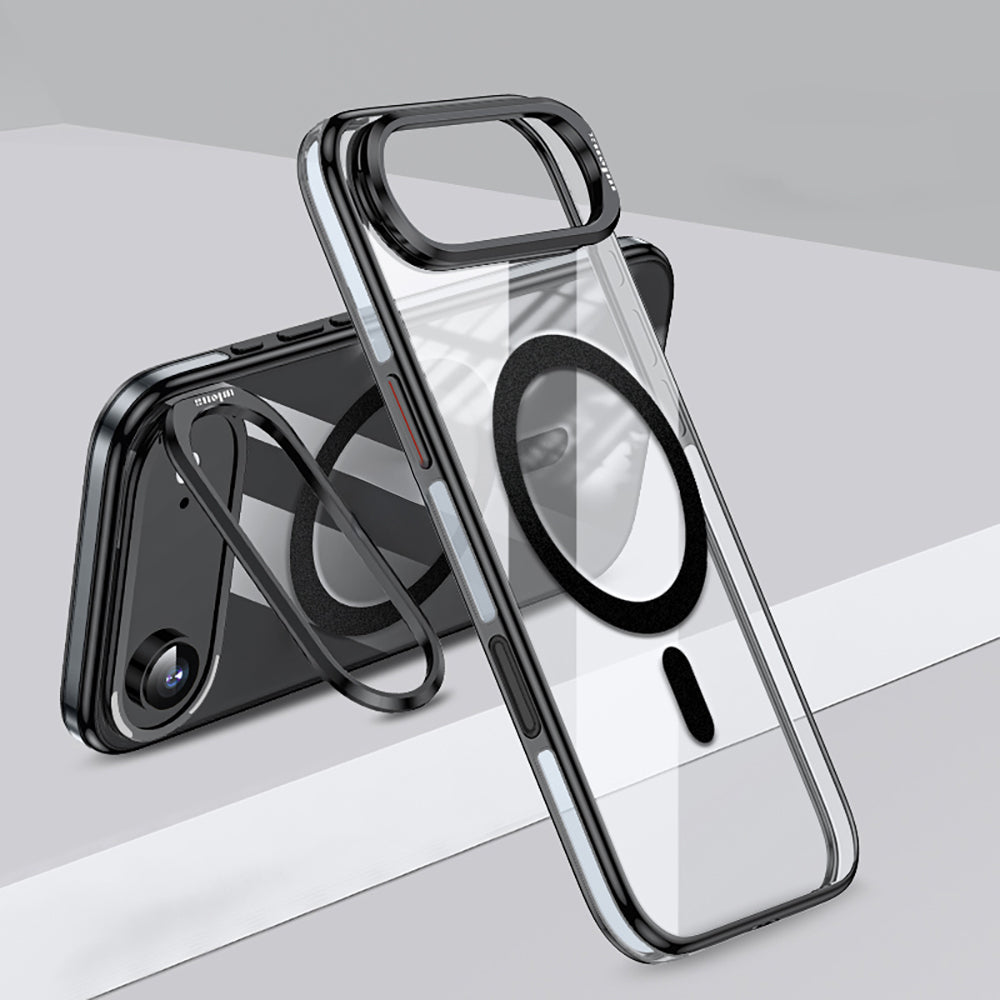 Wlons iPhone 17 Air M-safe Şarj Özellikli Standlı Efsane Kılıf