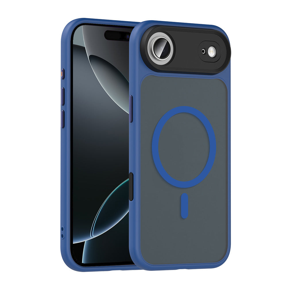 Cepax iPhone 17 Air Mat Arka Yüzey Wireless Şarj Özellikli Flet M-safe Kılıf
