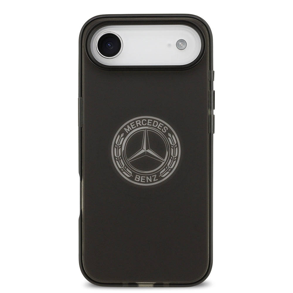 Mercedes Benz iPhone 17 Air Orjinal Lisanslı M-safe Şarj Özellikli Buzlu PC Nostaljik Yıldız Dizayn Kılıf