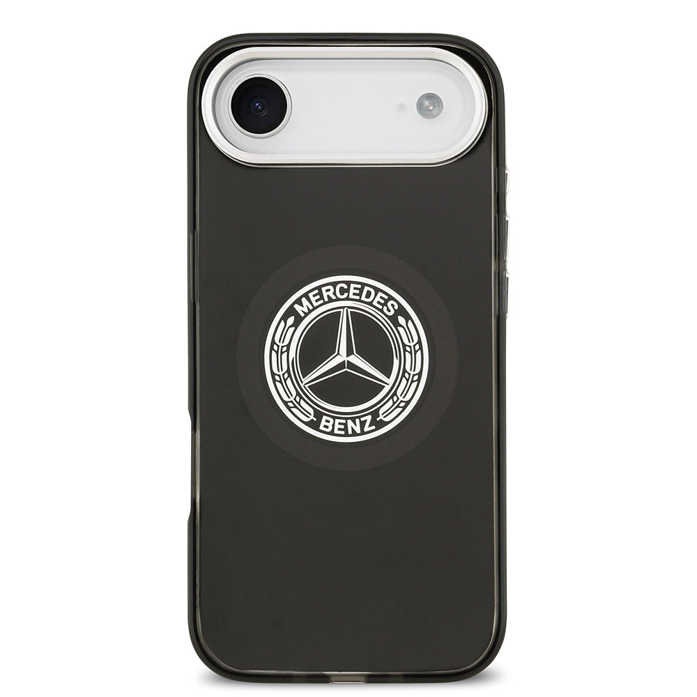 Mercedes Benz iPhone 17 Air Orjinal Lisanslı M-safe Şarj Özellikli Çift Katmanlı PC Nostaljik Yıldız Dizayn Kılıf
