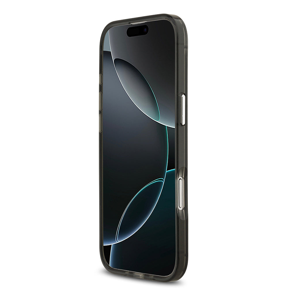 Karl Lagerfeld iPhone 17 Air Orjinal Lisanslı M-safe Şarj Özellikli IML Baskılı Monogram Dizayn Kılıf