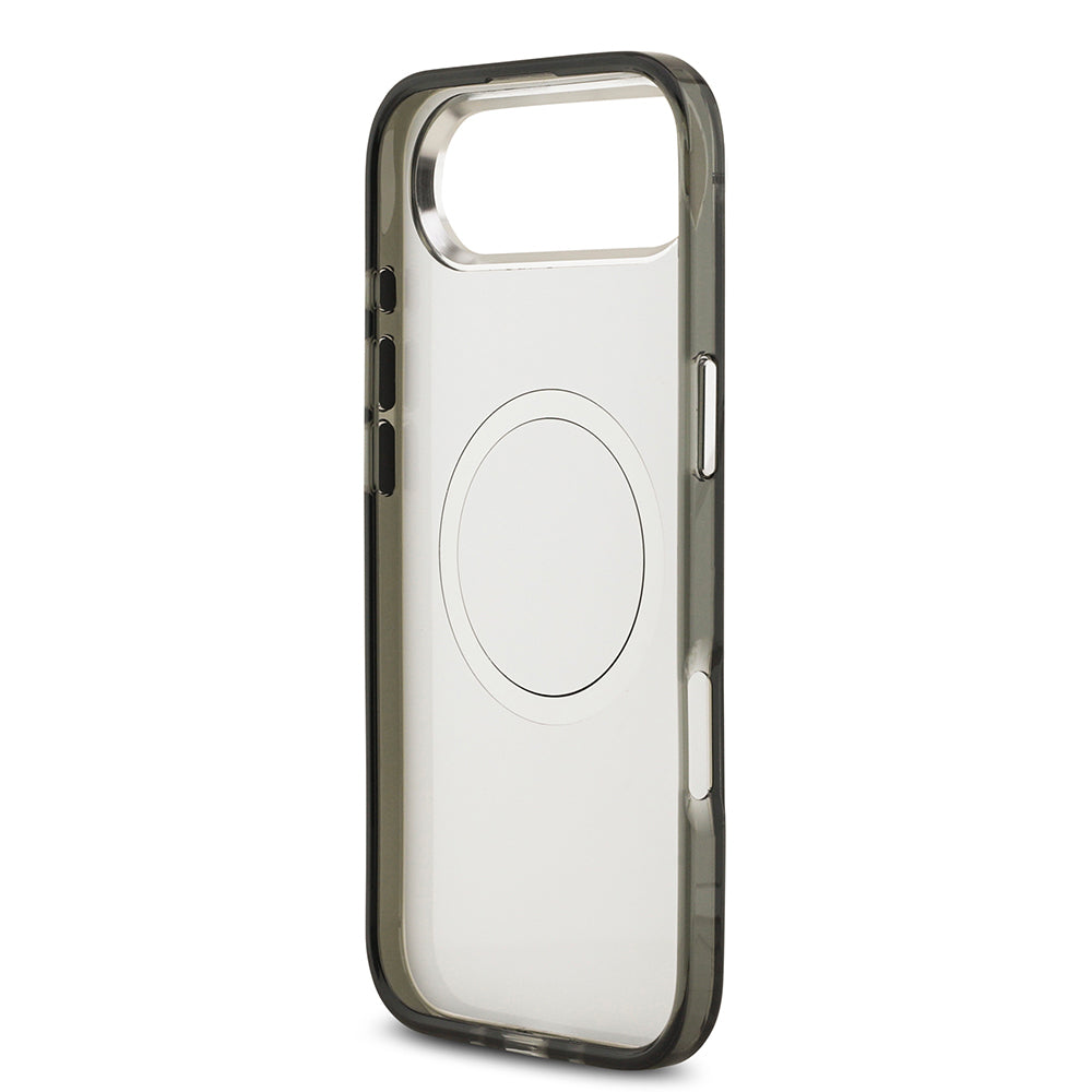 Karl Lagerfeld iPhone 17 Air Orjinal Lisanslı M-safe Şarj Özellikli IML Baskılı Monogram Dizayn Kılıf