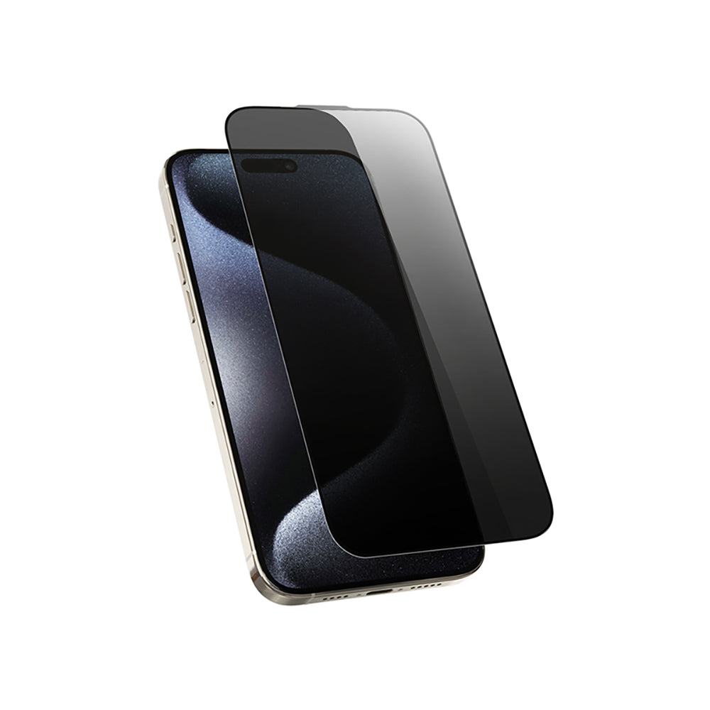 Wiwu Wi-SQ009 iPhone 17 Air Easy Install iPrivacy 360° Anti-Peep Oleofobik Temperli Cam Ekran Koruyucu + Kolay Uygulama Aparatlı