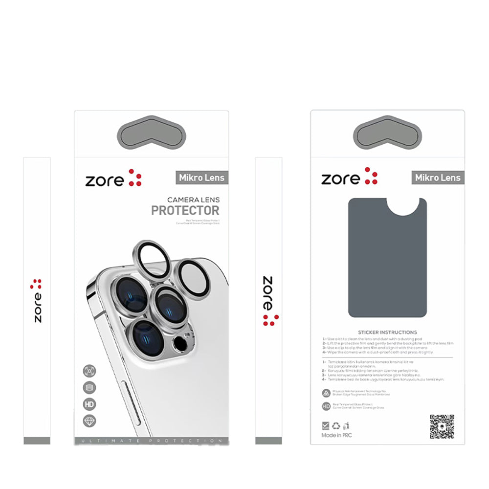 Cepax iPhone 17 Air Mikro Kamera Lens Koruyucu