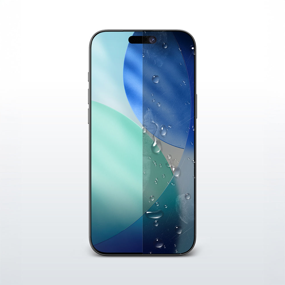 Amazingthing Radix iPhone 17 Parmak İzi Bırakmayan Temperli Cam Ekran Koruyucu