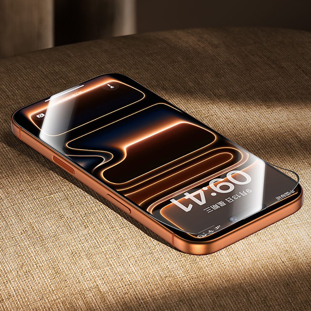 Benks Glass Warrior 2.0 AR-EZFita iPhone 17 Cam Ekran Koruyucu + Kolay Uygulama Aparatı