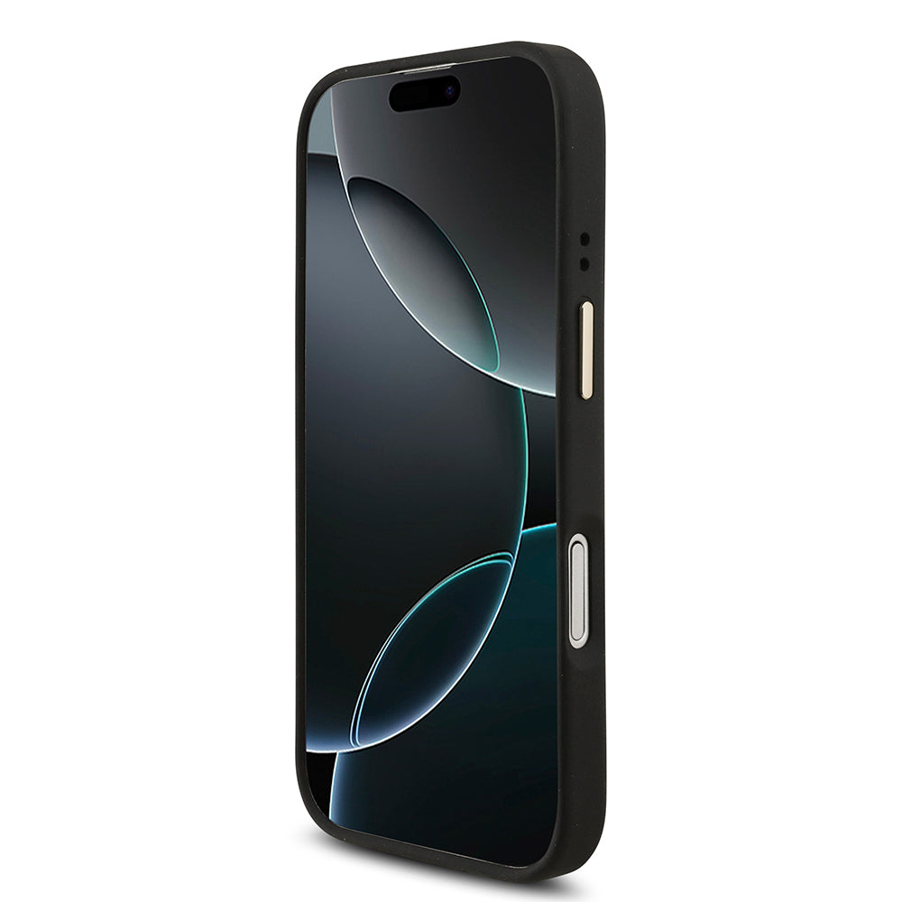 Guess iPhone 17 Orjinal Lisanslı 4G ve Yazı Logolu Kılıf + Ekran Koruyucu + Lens Koruyucu 3in1 Aksesuar Seti