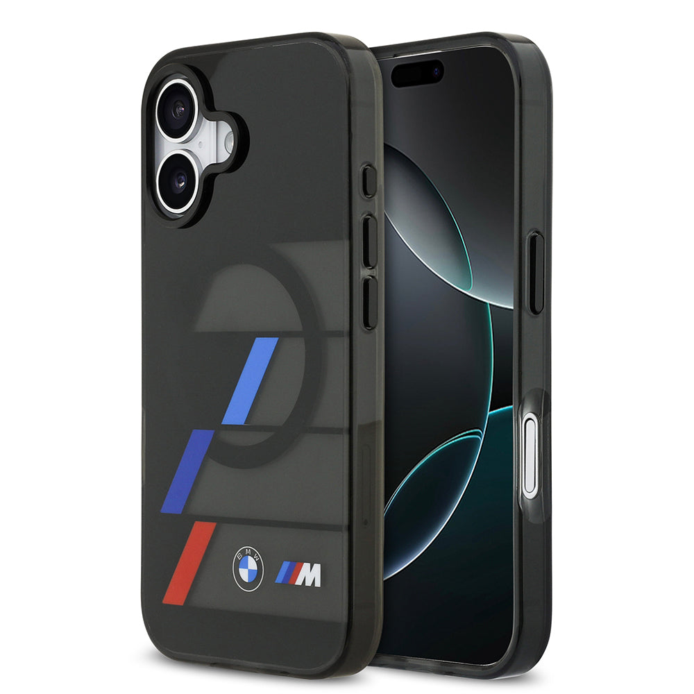 BMW iPhone 17 Orjinal Lisanslı M-safe Şarj Özellikli IML Baskılı Üç Renkli M Dizayn Kılıf