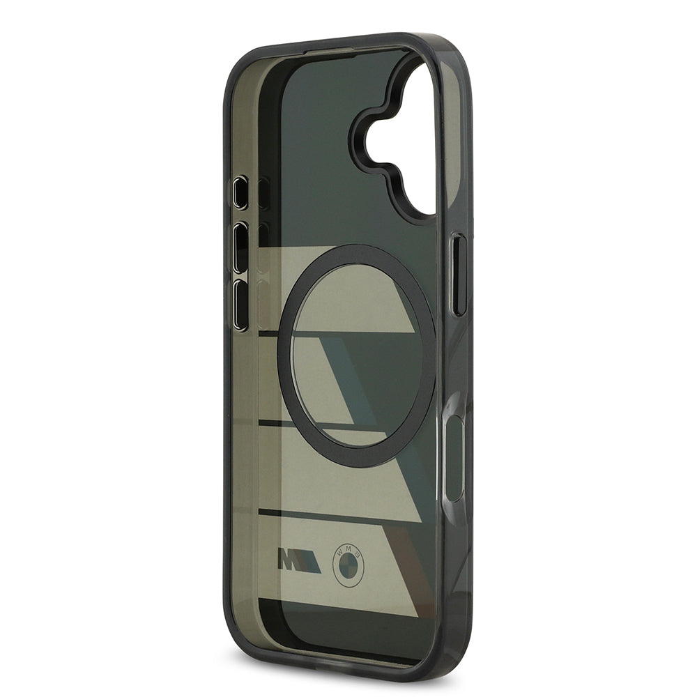 BMW iPhone 17 Orjinal Lisanslı M-safe Şarj Özellikli IML Baskılı Üç Renkli M Dizayn Kılıf