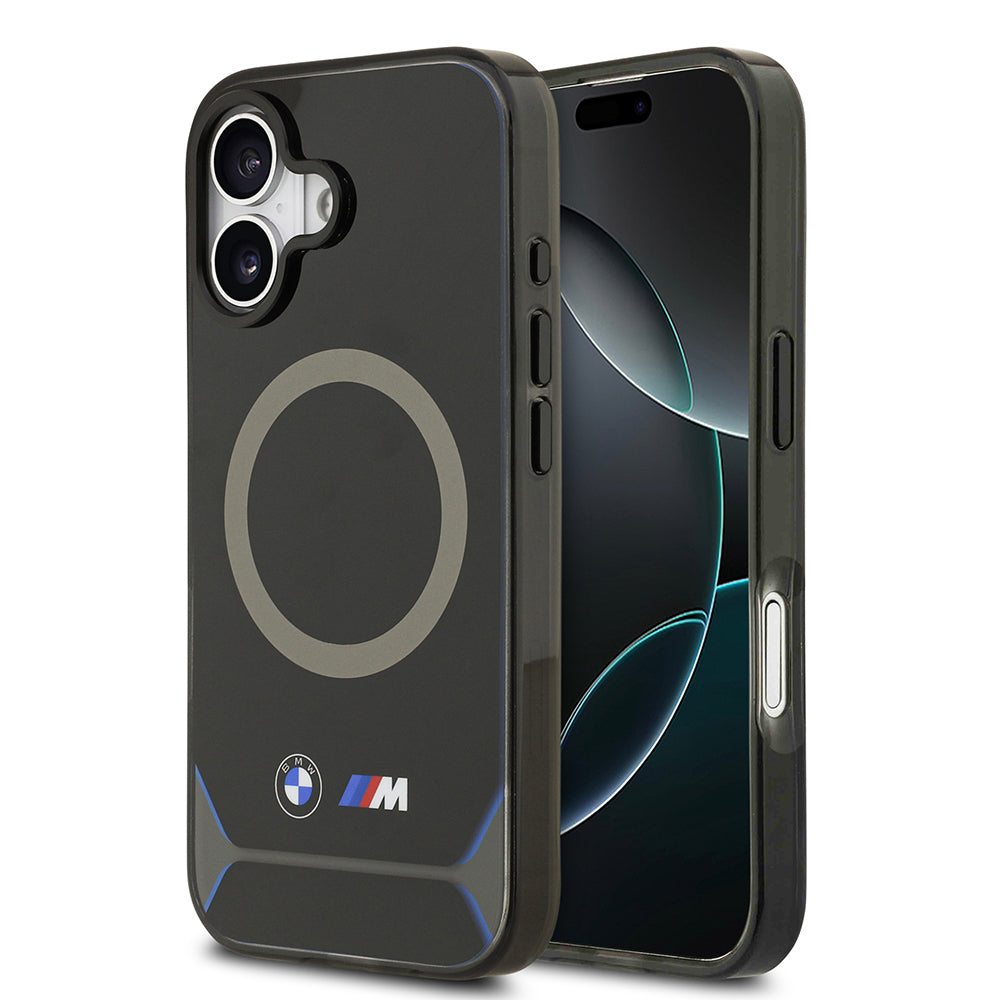 BMW iPhone 17 Orjinal Lisanslı M-safe Şarj Özellikli Metal Buton Tasarımlı IML Baskılı M Dizayn Kılıf