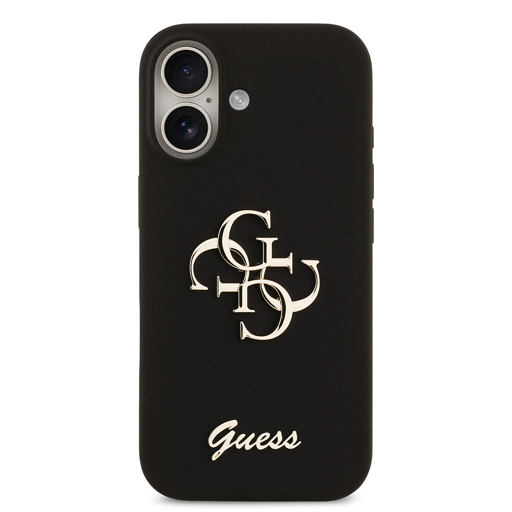 Guess iPhone 17 Orjinal Lisanslı Grained Yazı Logolu Telefon Kılıfı