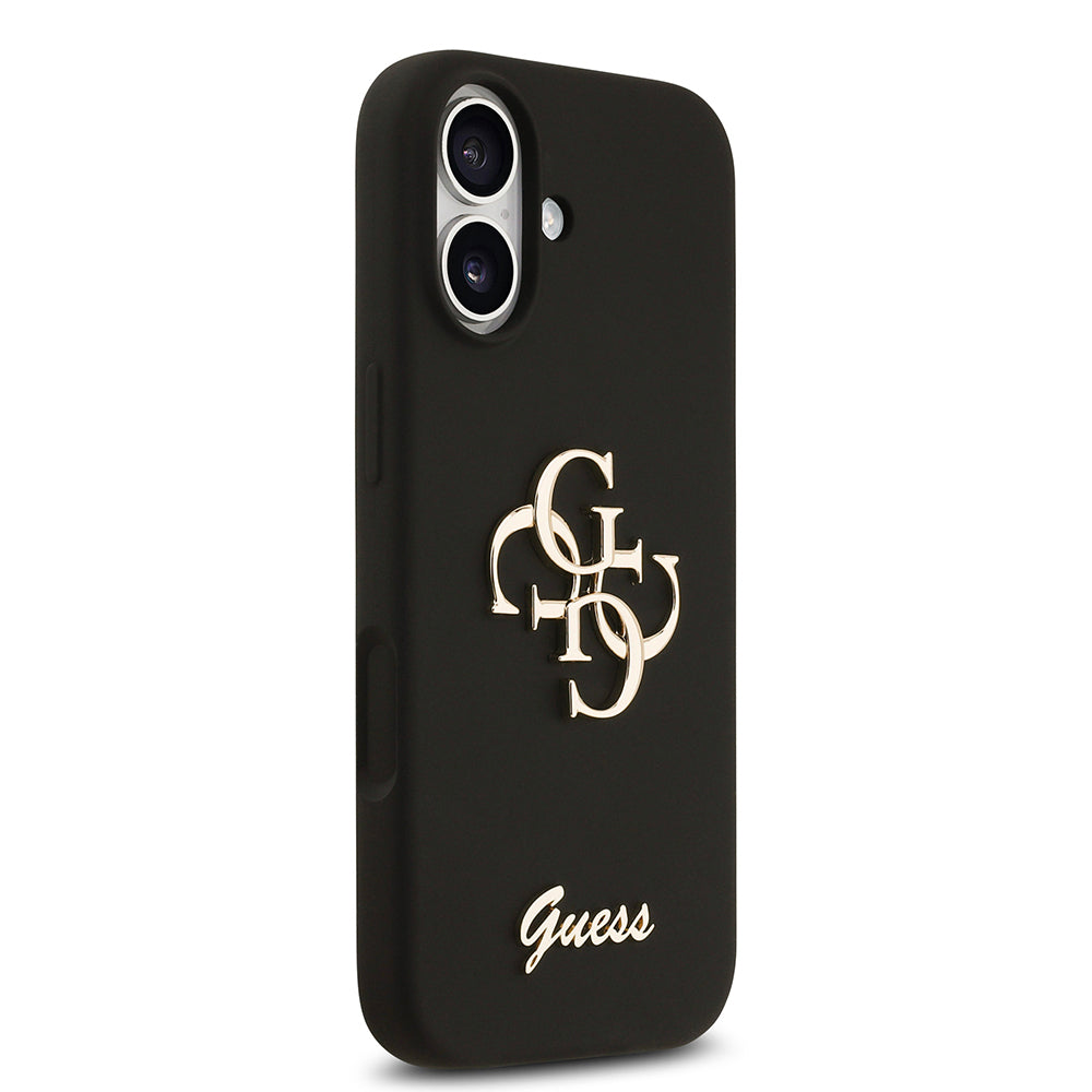 Guess iPhone 17 Orjinal Lisanslı Grained Yazı Logolu Telefon Kılıfı