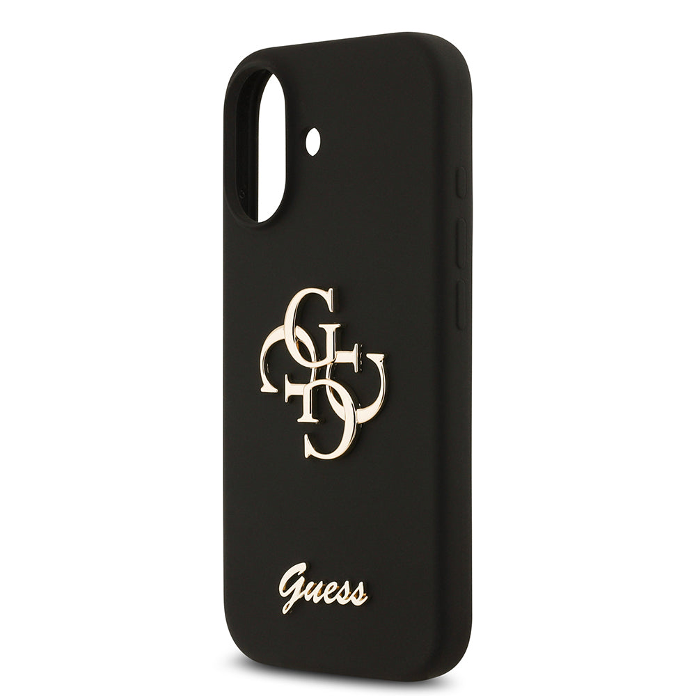 Guess iPhone 17 Orjinal Lisanslı Grained Yazı Logolu Telefon Kılıfı