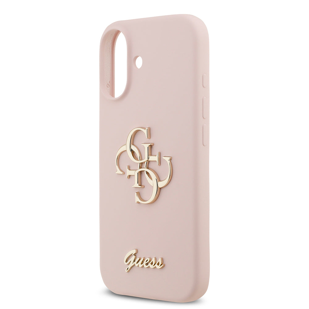 Guess iPhone 17 Orjinal Lisanslı Grained Yazı Logolu Telefon Kılıfı