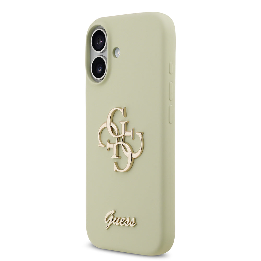 Guess iPhone 17 Orjinal Lisanslı Grained Yazı Logolu Telefon Kılıfı