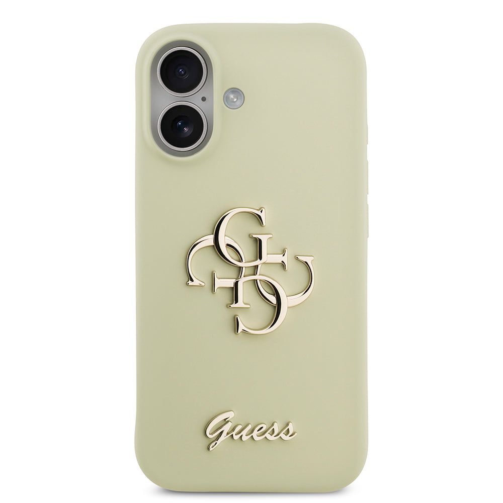 Guess iPhone 17 Orjinal Lisanslı Grained Yazı Logolu Telefon Kılıfı