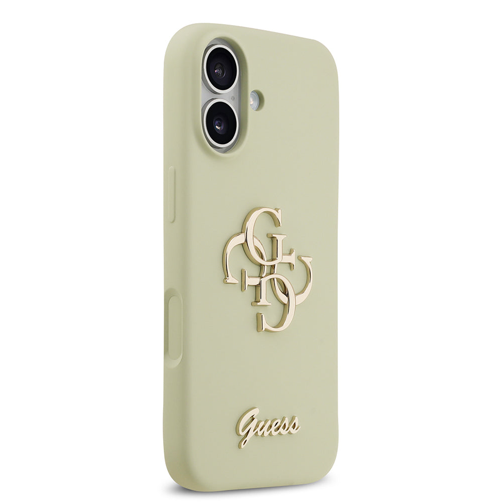 Guess iPhone 17 Orjinal Lisanslı Grained Yazı Logolu Telefon Kılıfı