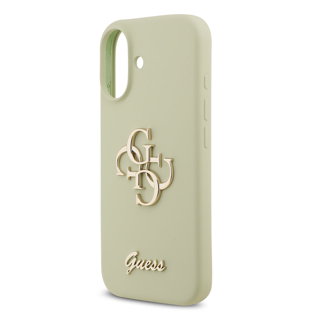 Guess iPhone 17 Orjinal Lisanslı Grained Yazı Logolu Telefon Kılıfı