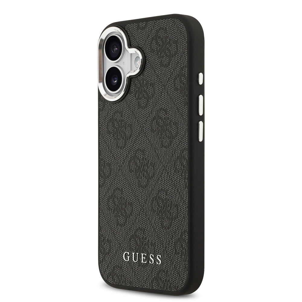 Guess iPhone 17 Orjinal Lisanslı M-safe Şarj Özellikli 4G Klasik Yazı Logolu Kılıf