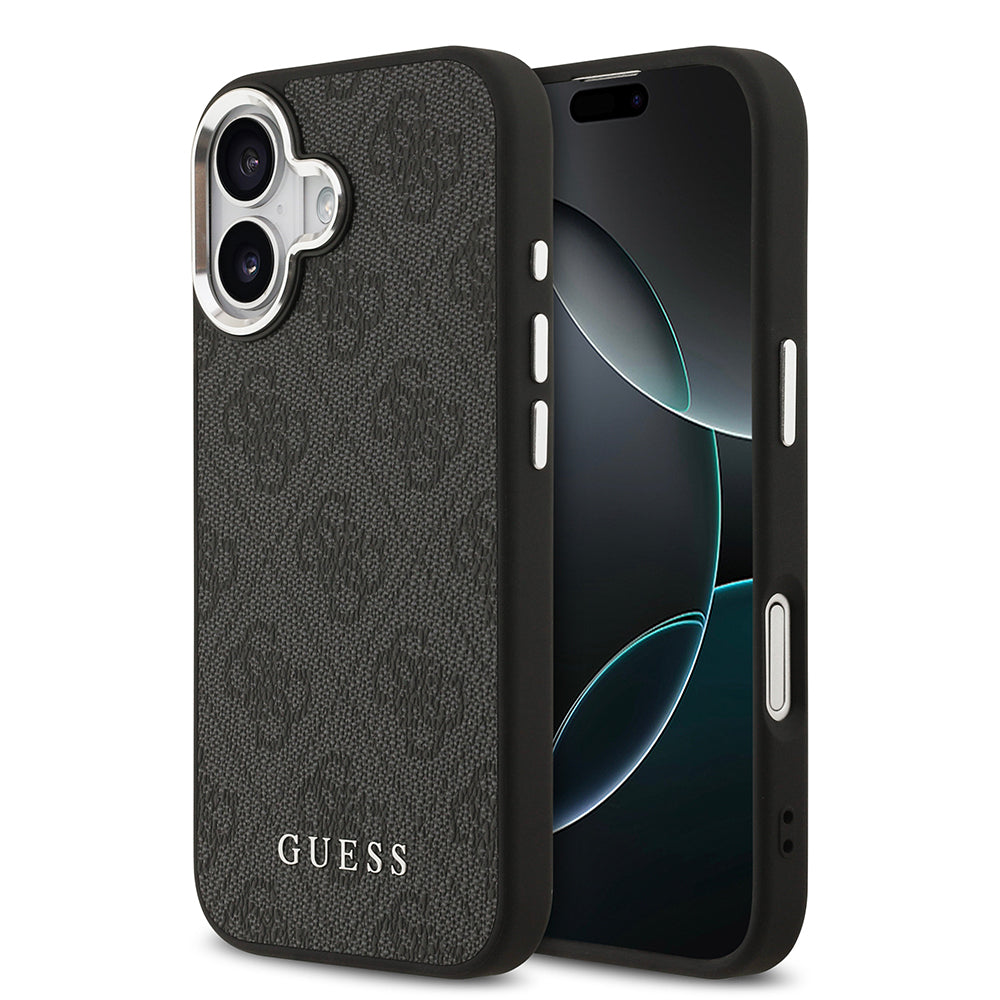 Guess iPhone 17 Orjinal Lisanslı M-safe Şarj Özellikli 4G Klasik Yazı Logolu Kılıf