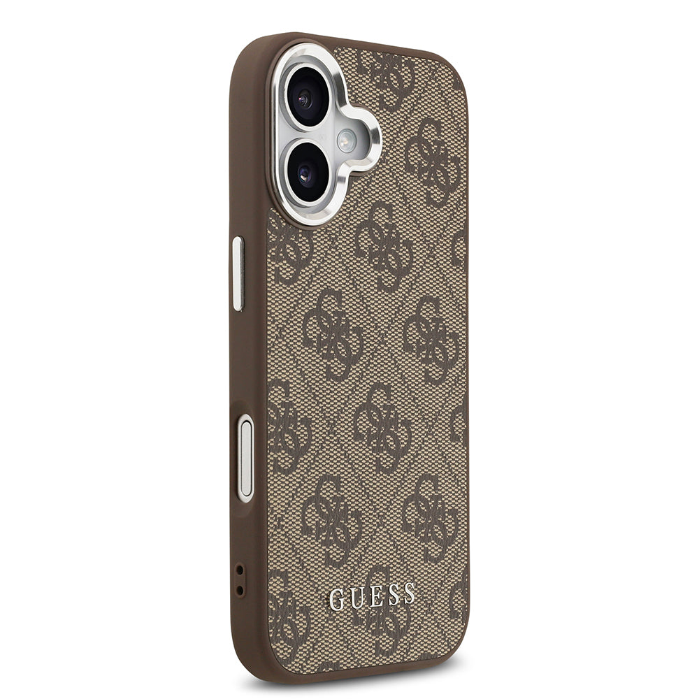 Guess iPhone 17 Orjinal Lisanslı M-safe Şarj Özellikli 4G Klasik Yazı Logolu Kılıf