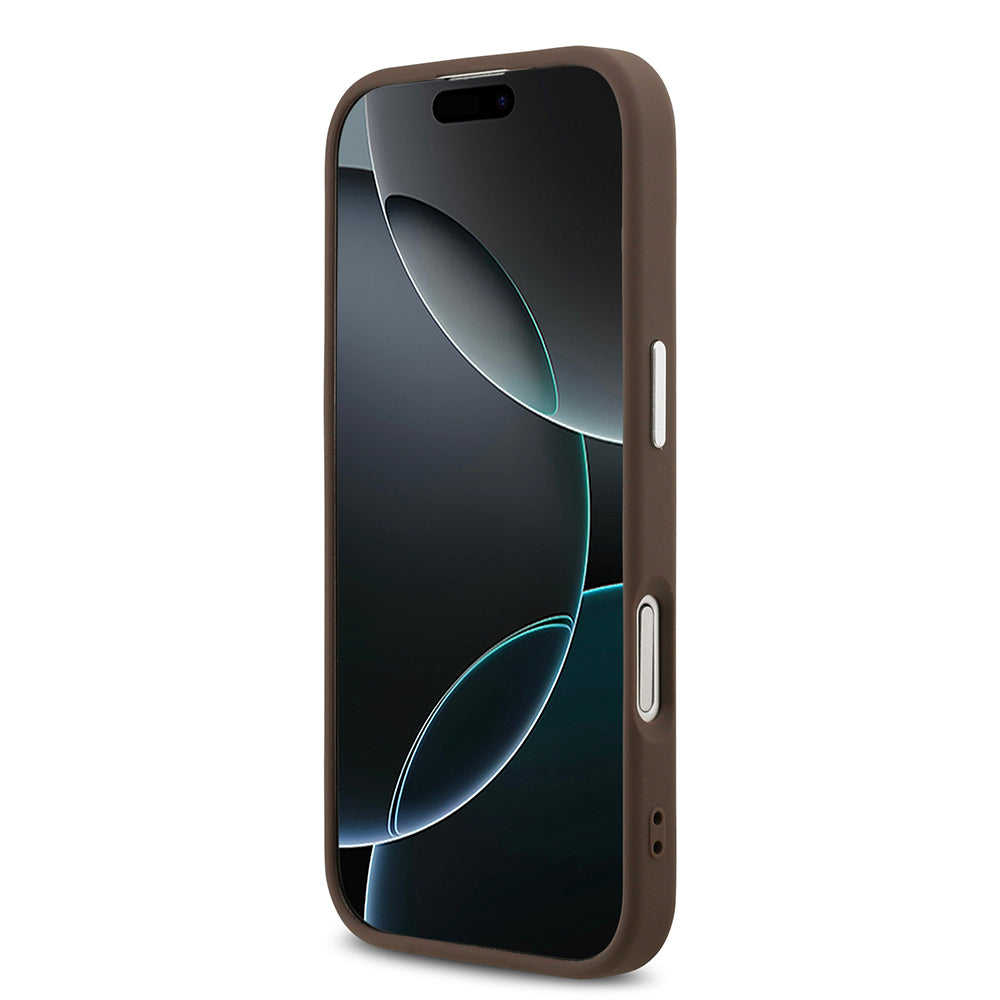 Guess iPhone 17 Orjinal Lisanslı M-safe Şarj Özellikli 4G Klasik Yazı Logolu Kılıf