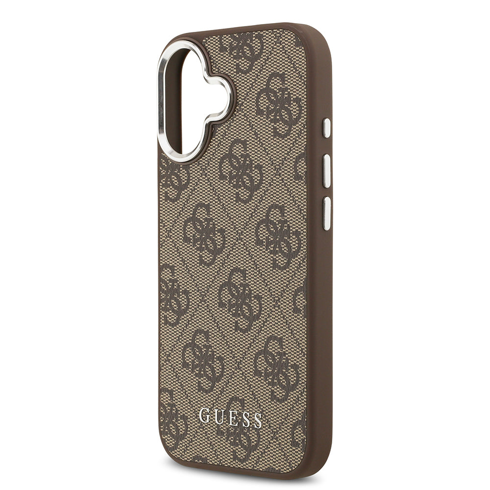 Guess iPhone 17 Orjinal Lisanslı M-safe Şarj Özellikli 4G Klasik Yazı Logolu Kılıf