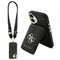 Guess iPhone 17 Orjinal Lisanslı M-safe Şarj Özellikli Askılı ve 4G Logo Kartlıklı Kılıf