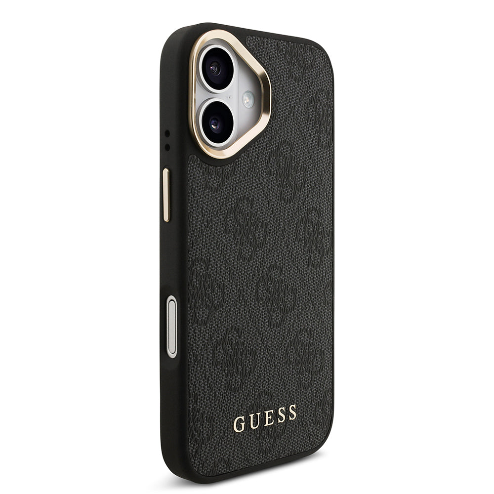 Guess iPhone 17 Orjinal Lisanslı M-safe Şarj Özellikli Askılı ve 4G Logo Kartlıklı Kılıf