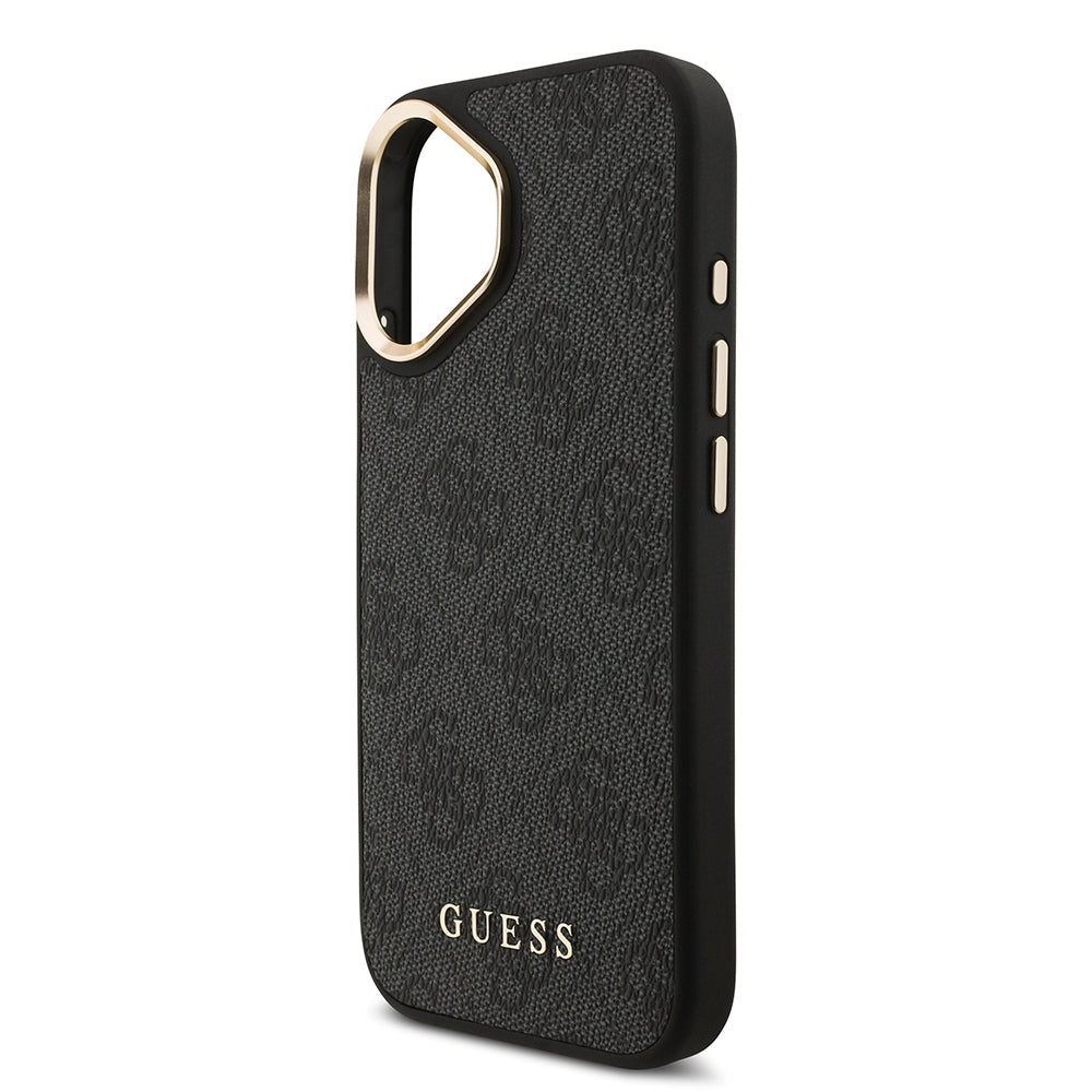 Guess iPhone 17 Orjinal Lisanslı M-safe Şarj Özellikli Askılı ve 4G Logo Kartlıklı Kılıf