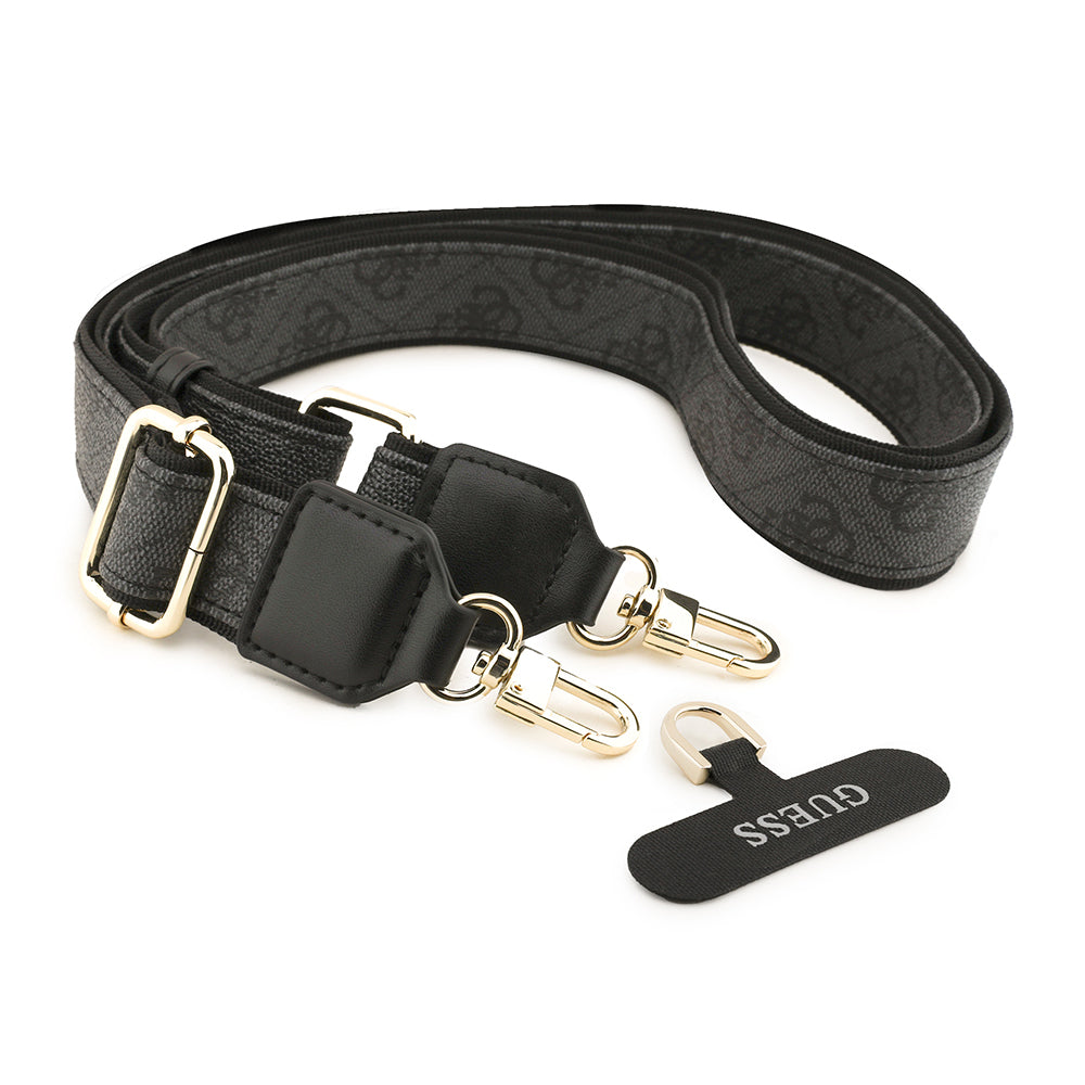 Guess iPhone 17 Orjinal Lisanslı M-safe Şarj Özellikli Askılı ve 4G Logo Kartlıklı Kılıf