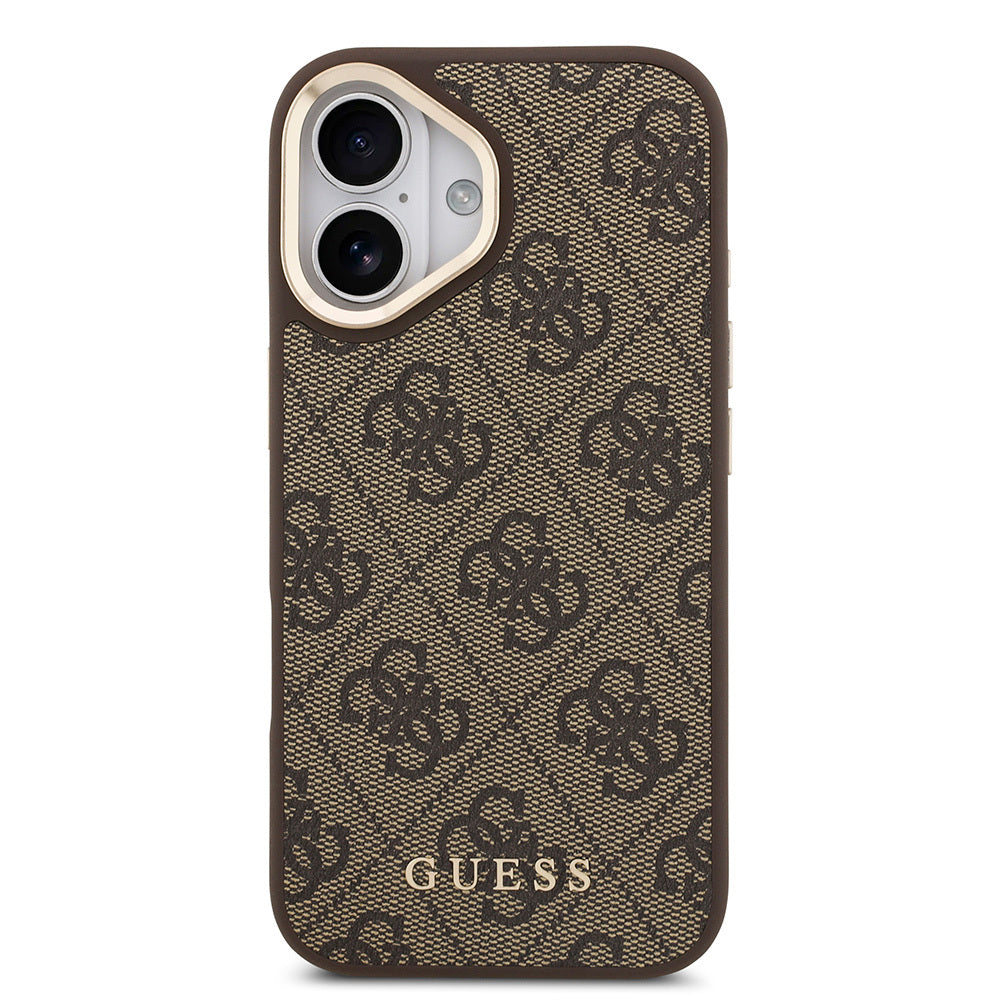 Guess iPhone 17 Orjinal Lisanslı M-safe Şarj Özellikli Askılı ve 4G Logo Kartlıklı Kılıf