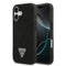 Guess iPhone 17 Orjinal Lisanslı Taşlı Arka Yüzey Üçgen Logolu Telefon Kılıfı