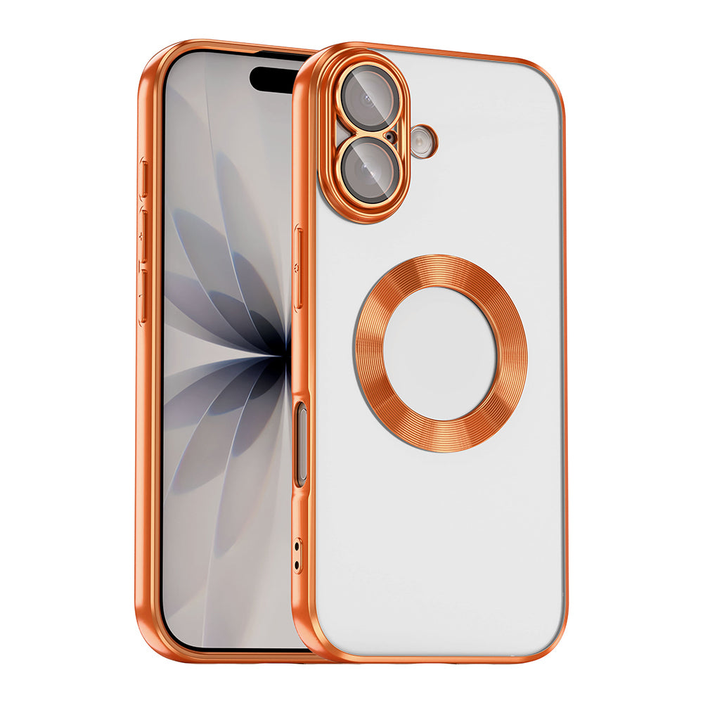 Cepax iPhone 17 Kamera Korumalı Logo Gösteren Omega Kılıf