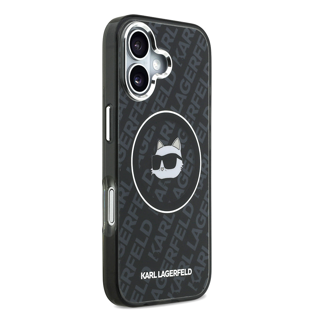 Karl Lagerfeld iPhone 17 Orjinal Lisanslı IML Baskılı Choupette Heads Kılıf