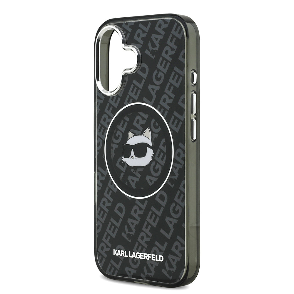 Karl Lagerfeld iPhone 17 Orjinal Lisanslı IML Baskılı Choupette Heads Kılıf