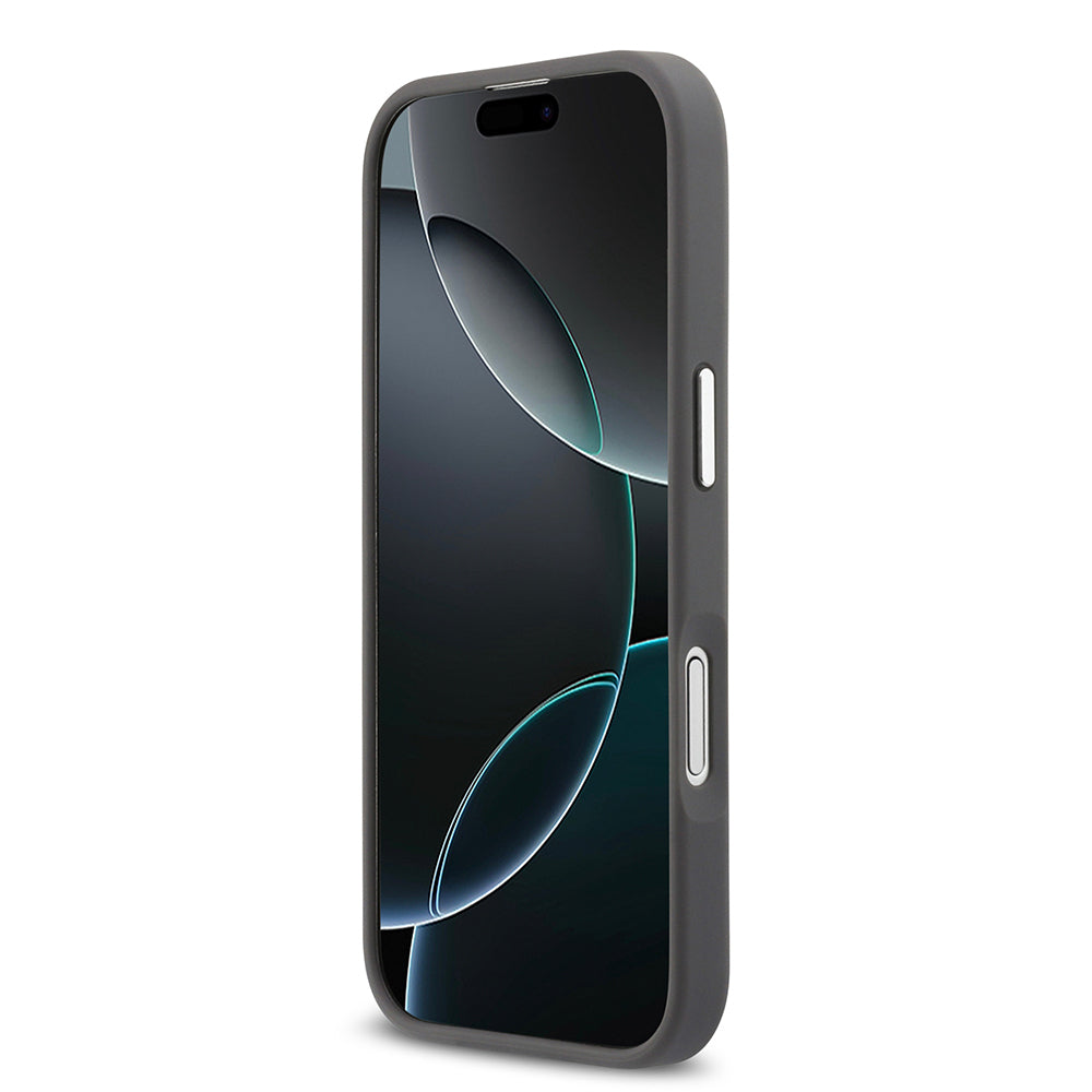 Karl Lagerfeld iPhone 17 Orjinal Lisanslı Metal Logolu K&C Heads Pin Kılıf