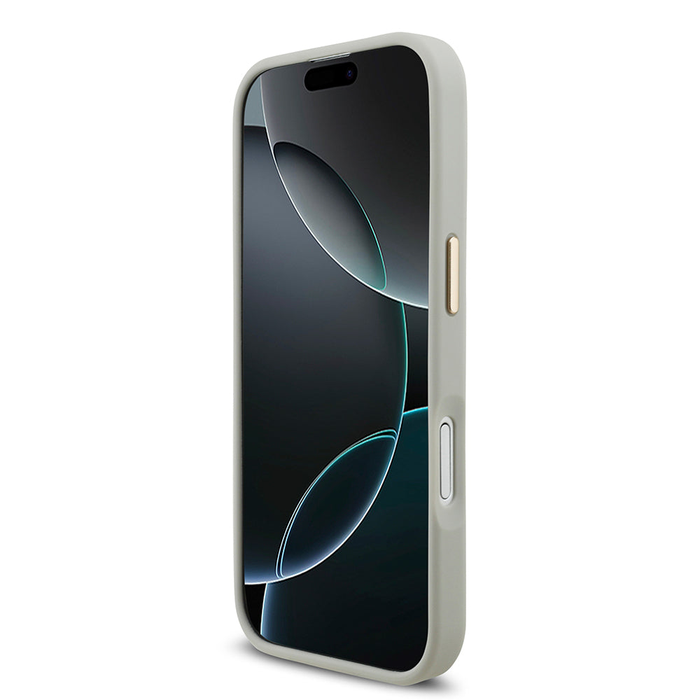 Lacoste iPhone 17 Orjinal Lisanslı M-safe Şarj Özellikli Champs Elysees PU Deri Tasarımlı Kılıf