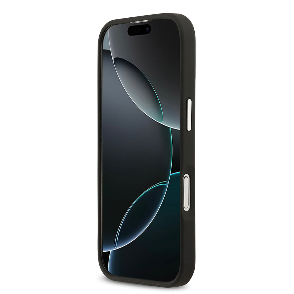 Lacoste iPhone 17 Orjinal Lisanslı M-safe Şarj Özellikli Champs Elysees PU Deri Tasarımlı Kılıf