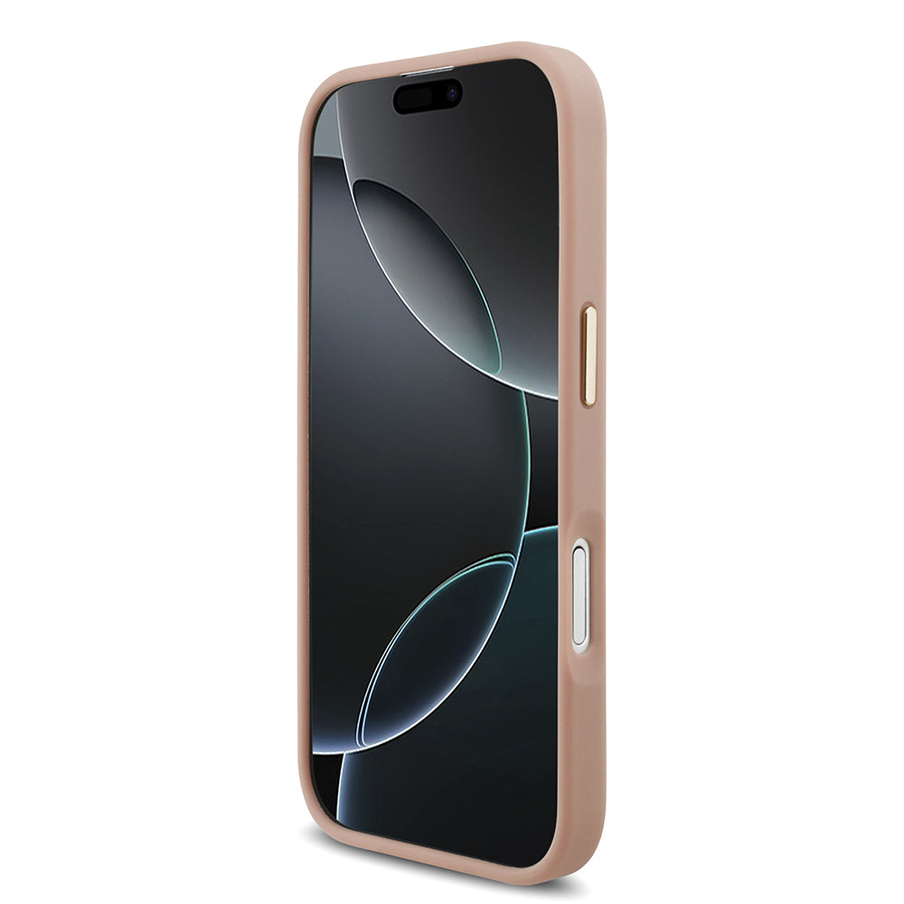 Lacoste iPhone 17 Orjinal Lisanslı M-safe Şarj Özellikli Champs Elysees PU Deri Tasarımlı Kılıf