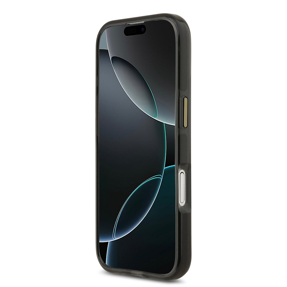 Lacoste iPhone 17 Orjinal Lisanslı M-safe Şarj Özellikli Gold Timsah Logolu Buzlu Kılıf