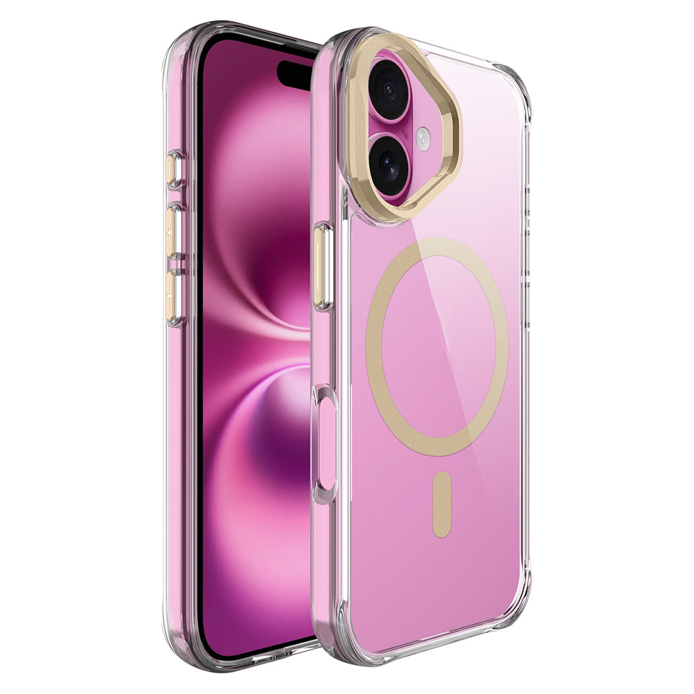 Cepax iPhone 17 M-safe Şarj Özellikli Airbagli Kamera Standlı Azor Kılıf